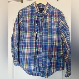 Ralph Lauren Colorful Plaid Button Down Shirt